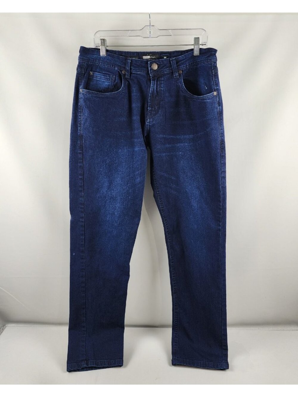 Barbell Apparel Jeans Mens 36x33 Blue Straight Leg Athletic Fit Denim